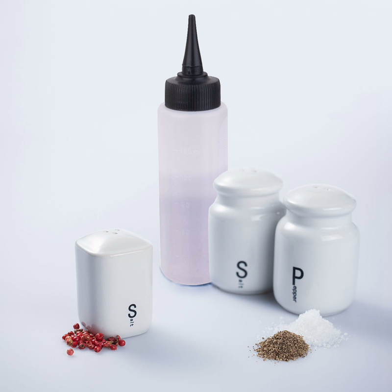 150ml salonger hårfärg mätning applikator flaska skala frisörverktyg