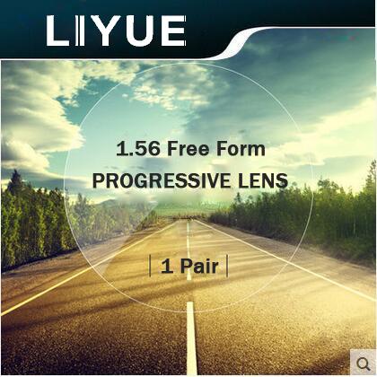 Liyue index 1.56 progressiiviset linssit hartsivapaat linssit leveämpi tarkennuskulma monitarkennus ilman viivaa likinäköisyyteen tai ikänäköön