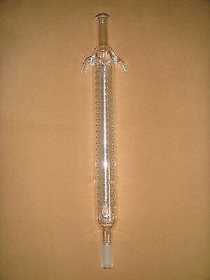Double Coil Reflux Condenser,Graham Condenser,L=300mm, Lab Glassware