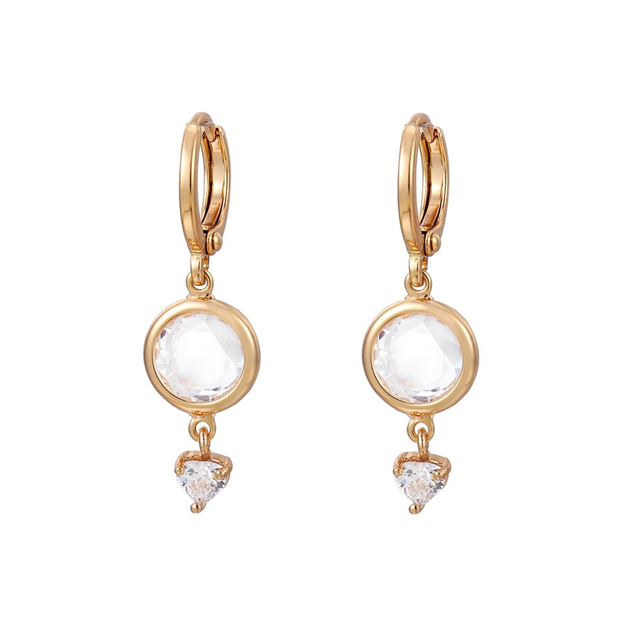 Xuping Moda di Lusso Semplice Semplice Orecchini a Forma di affascinante Dei Monili di Stile per Le Donne Superiore di Vendita Temperamento Regali 80483: 80408