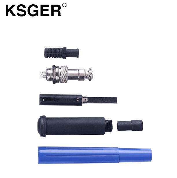 KSGER 9501 uchwyt robić lutowania zestaw robić STC OLED STM32 OLED T12 regulator temperatury DIY zestaw cyfrowy T12 stacja lutownicza: DIY zestaw 1