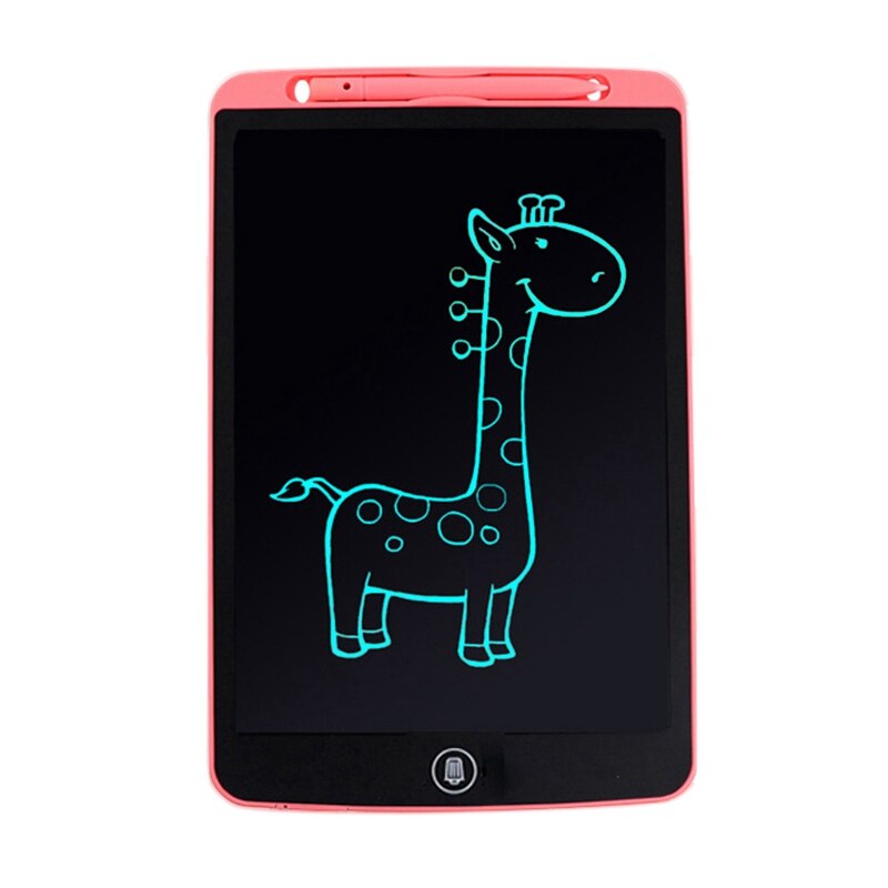 8.5 Inch Kleurrijke Lcd Schrijfblad Met Stick Lock Functie Tekentafel En Schrijfbord Voor Kinderen & Volwassenen: Pink
