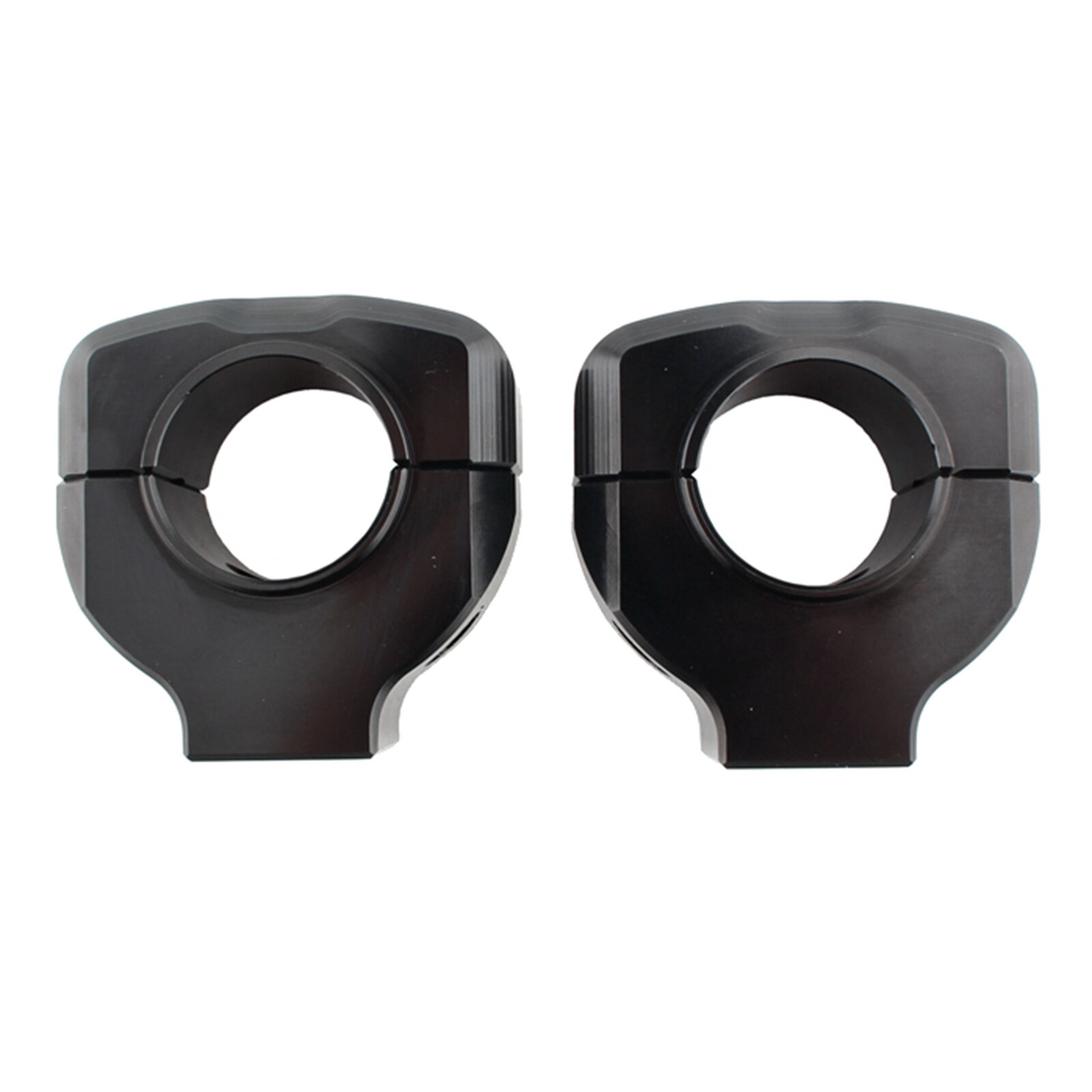 A-PRO Universal Motorcycle Handlebar End Plugs / Knobs – 24/22mm Inserts – Pair (Blue)