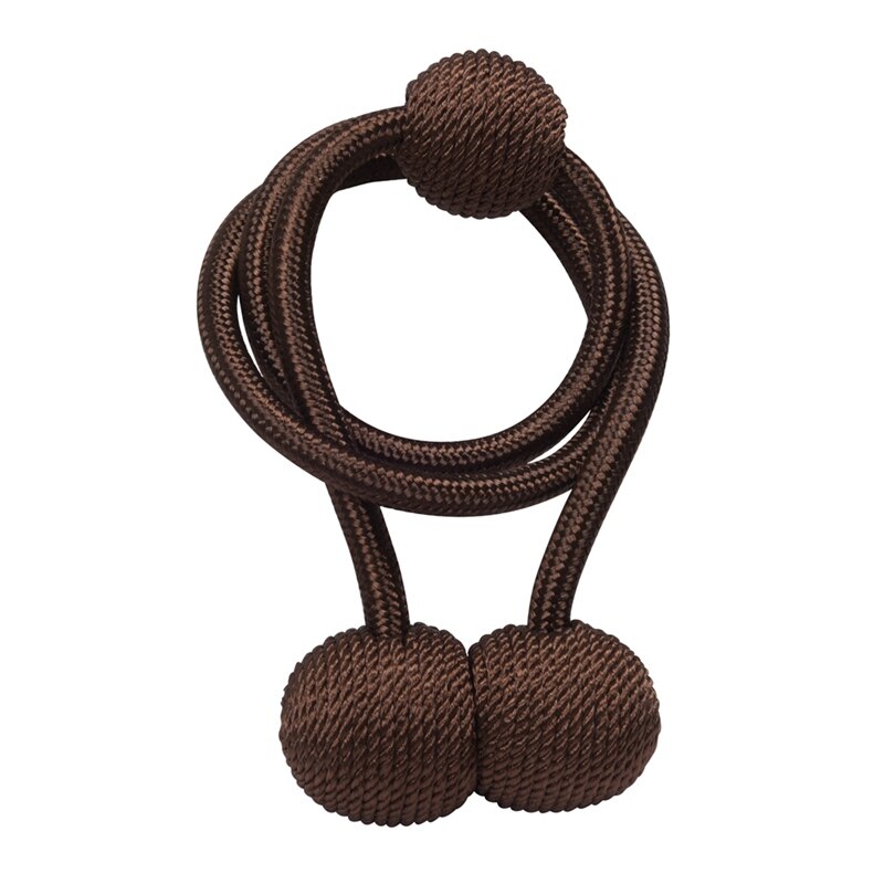 Europæisk stil magnetisk gardin slips ryg sfærisk kæde spænde draperi holdback klip indehavere boligindretning: Stil e