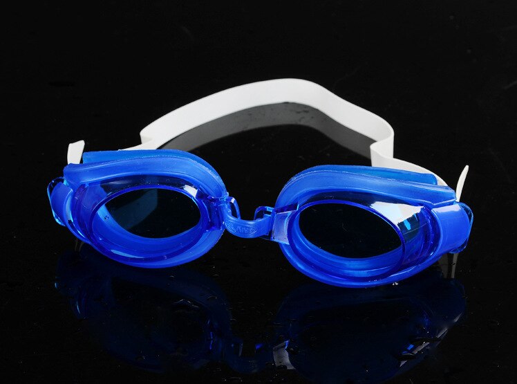 Lunettes de natation réglables pour enfants avec bouchons d'oreille pince-nez accessoires de natation fournitures de parc aquatique pour lunettes de natation sûres pour bébé