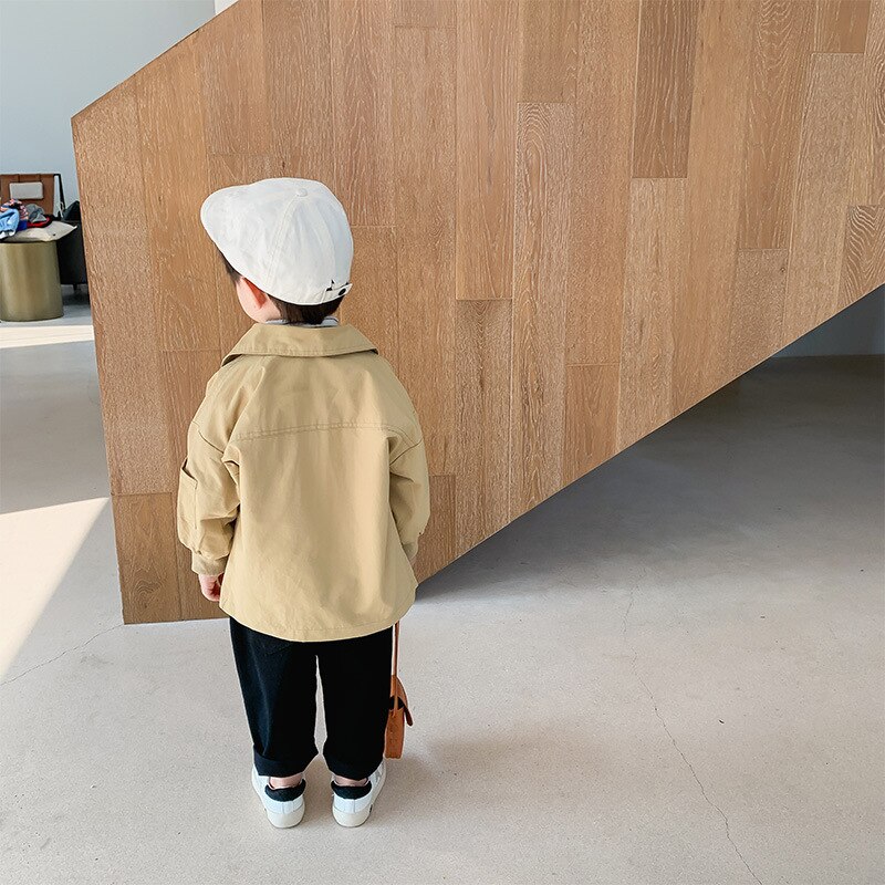 Kinderkleding Jongens Windjack Baby Lente Jas Kinderen Koreaanse Stijl Kinderkleding