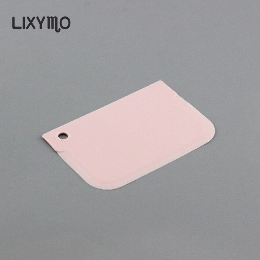 Home Use 3pcs/set Plastic Mass Scraper Fondant Cake Pastry Cutter Butter Scraper Dough Cutter Bench Spreader Knife Kitchen Tools