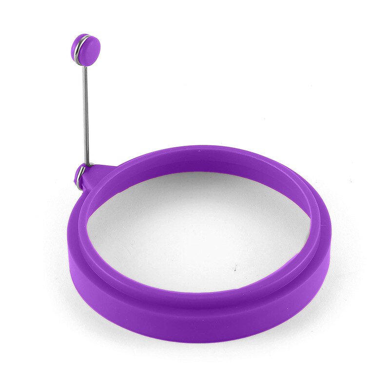 3 Piece Pancakes Mold Egg Cooker Dispenser Cooking Accessories and Tools Different Kitchen Utensils Gadgets for Home Supplies: Purple