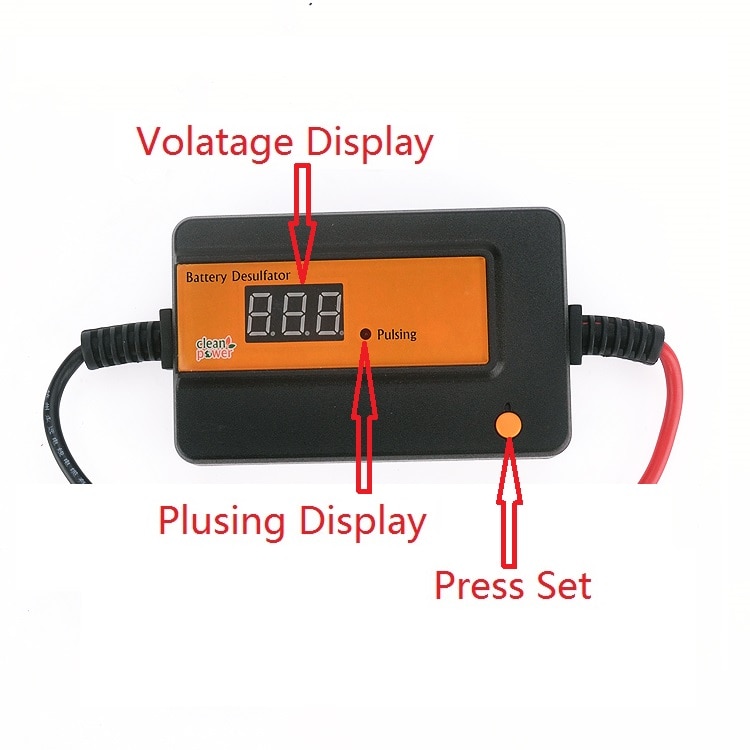200AH Intelligent Auto Pulse Battery Desulfator to Revive and Regenerate the Batteries for Lead Acid Batteries