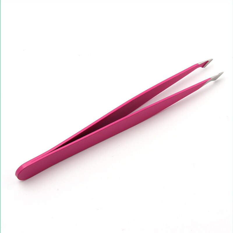 Professionelle Augenbraue Pinzette Edelstahl Pinzette Für Tyebrows Slant Tipp Augenbraue Haar Entfernung Wimpern Verlängerung Werkzeuge