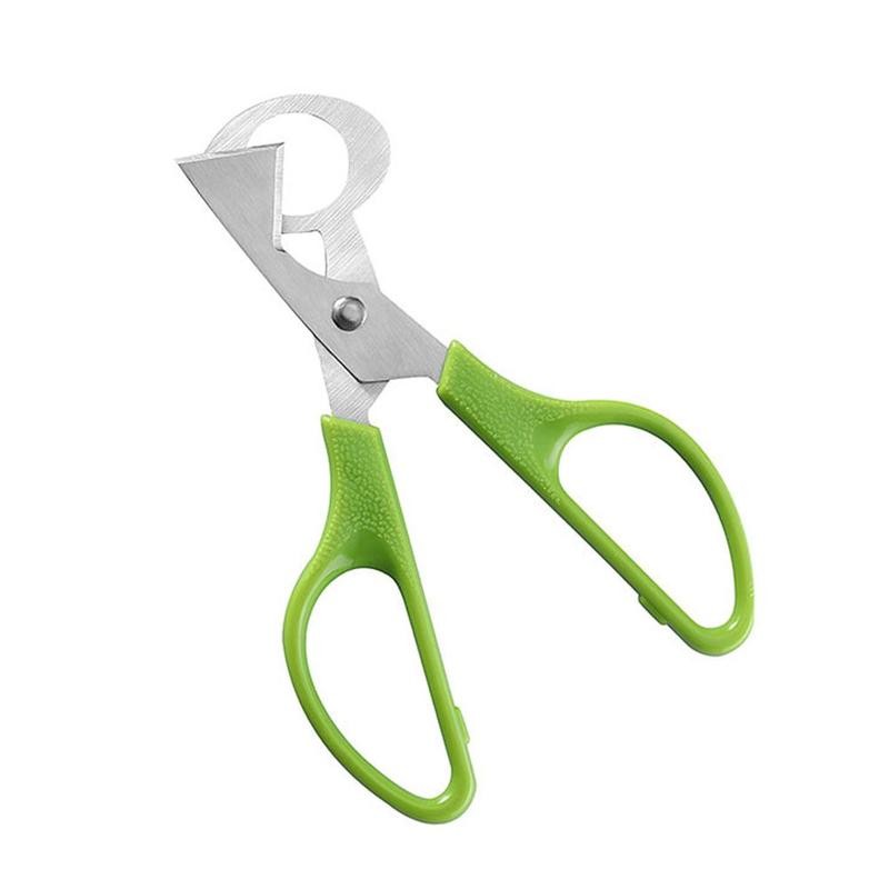 Keukengereedschap kwarteleischaar snijder cracker opener eiersnijder roestvrij staal gereedschap accessoires gadget 14 x 6cm snijder