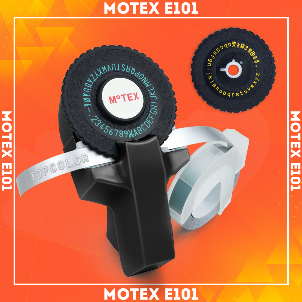 Mini Tragbare Drucker DIY Handheld Schreibmaschine Etikett Hersteller für MOTEX E101 Kennzeichnung Maschine für Dymo Band 3D Präge Manuelle Band