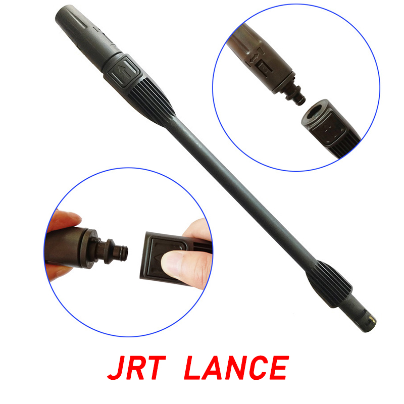 High Pressure Power Washer for Karcher K2~K7 Car Accessories Spray Nozzle Lance Turbo Fan Jet Rod 6M 10M Hose for Car Cleaning: Brown