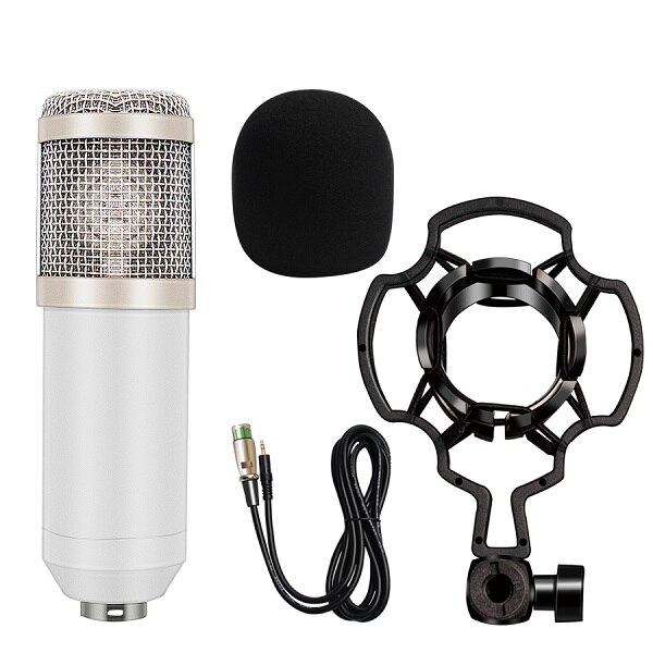 Bm-800 8 Kleuren Condensator Microfoon BM800 Mikrofon Ktv Bm 800 Mic Met Shock Mount Voor Radio Professionele Studio Microfoon: 1