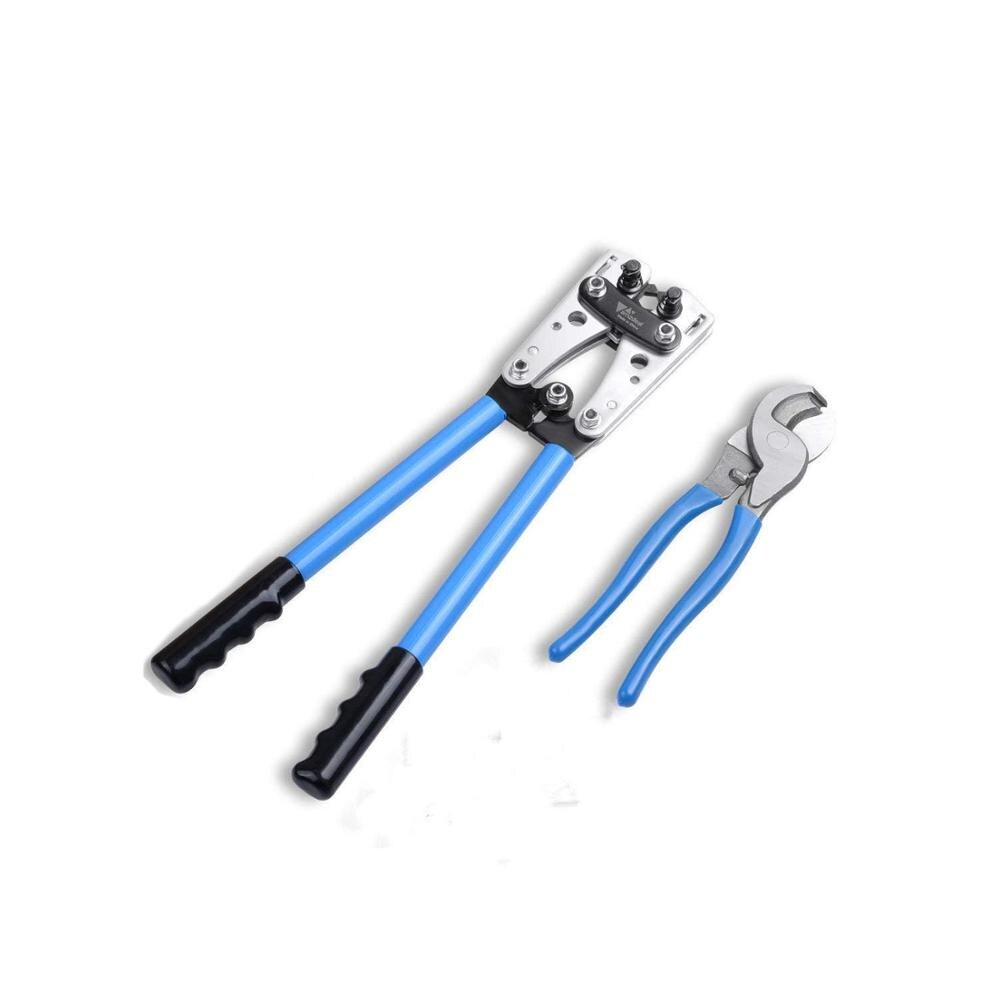 HX-50B cable crimpercable crimping tool wire crimper hand tool set ratchet terminal crimp pliers for 6-50mm² 1-10AWG
