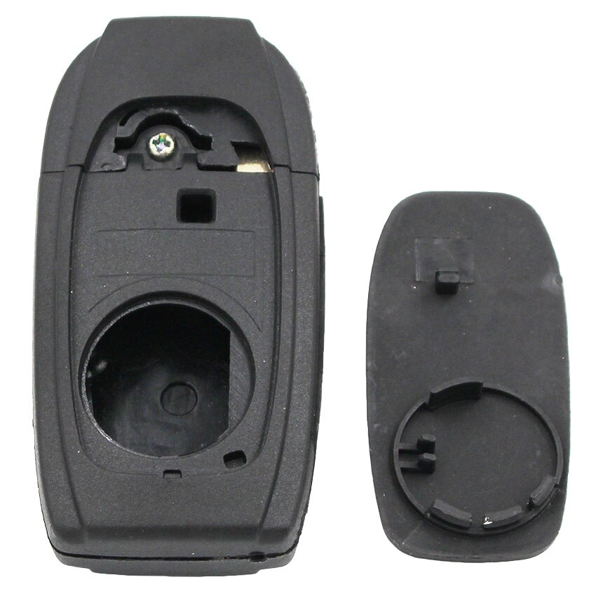 Funda inteligente para llave de coche carcasa para llave remota de 2 botones, hoja sin cortar para Volvo C70, S40, S60, S70, S80, S90, V40, V70, V90, XC70, XC90