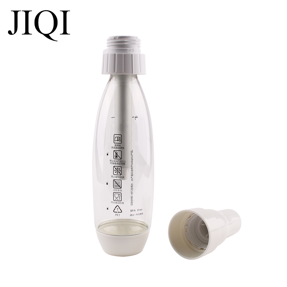 JIQI Draagbare Sifon Handleiding Bubble Water Frisdrank Machine Mini Koolzuurhoudende Frisdrank Reizen Sap Soda Maker Spritzers Spritzers