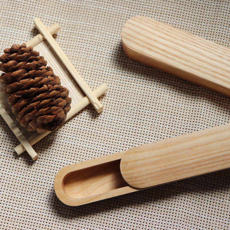 Personlighed bærbare træ spisepinde stes bestik servise sæt i japansk stil spisepinde kasse rejser spisepinde
