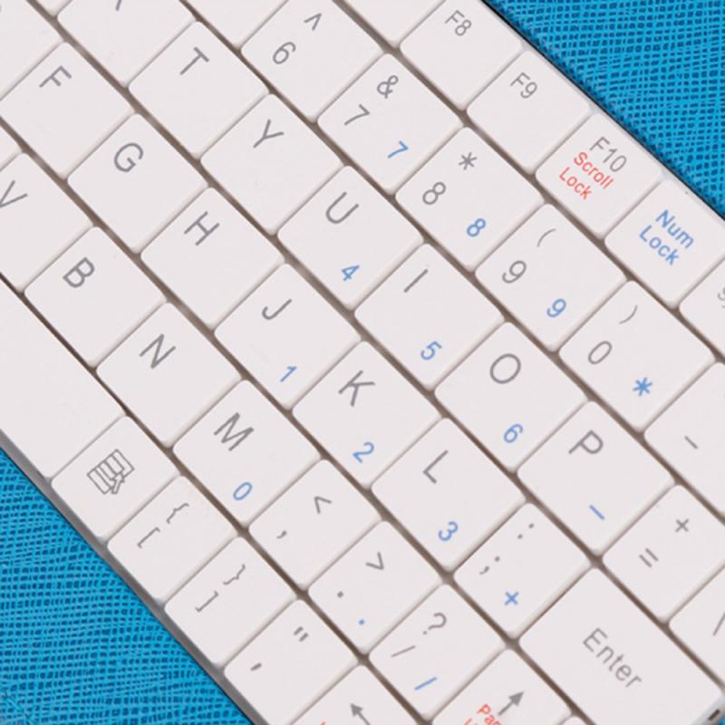 Étui clavier et souris bluetooth pour téléphone portable 4.5-6.8 pouces, en cuir pu, sans fil, pour iphone et android