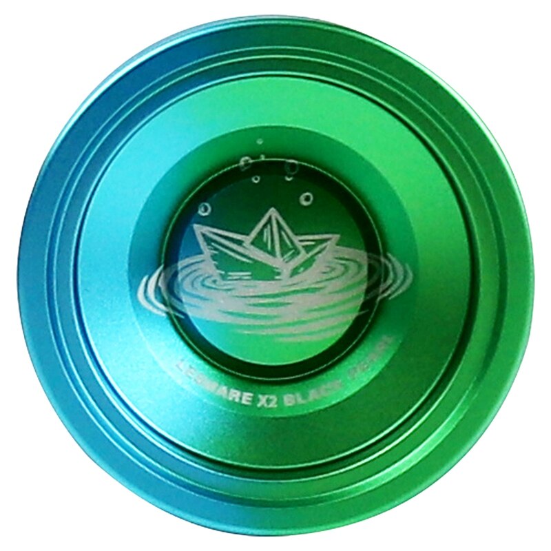 X2 Zwarte Parel Concurrerende Jojo, Yoyo Voor Beginners Legering Yoyo, Te Terugkeer En Practise Trucs