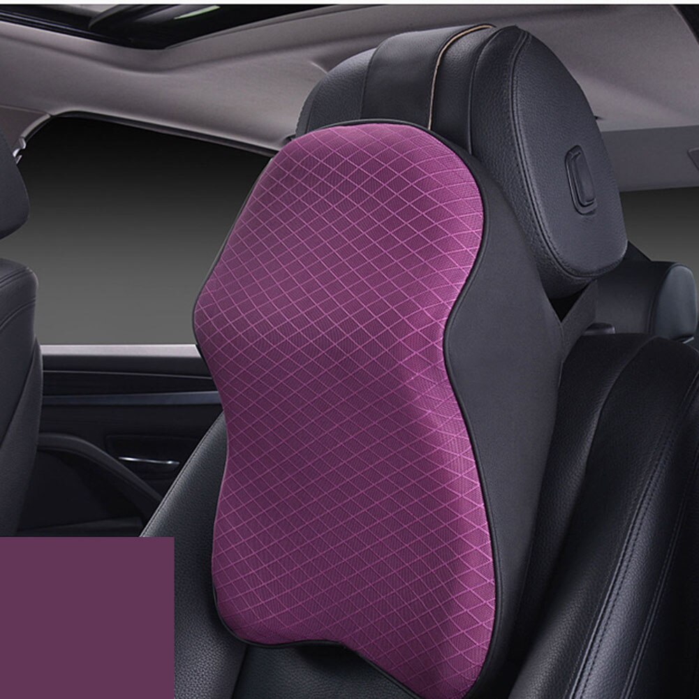 3D Memory Foam Car Headrest Car Neck Pillow Head Restraint In Car Headrest Pillow Automobile Pillow Neck Travel Pillow: Volilet