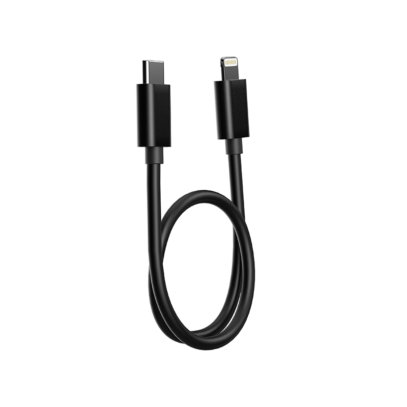 FiiO-Adaptador de LT-LT3 tipo C a cable de decodificación lightning para iPhone de Apple, con fiio Q3, K9 PRO, M15, M11 PLUS, BTR5, cola pequeña de 20cm