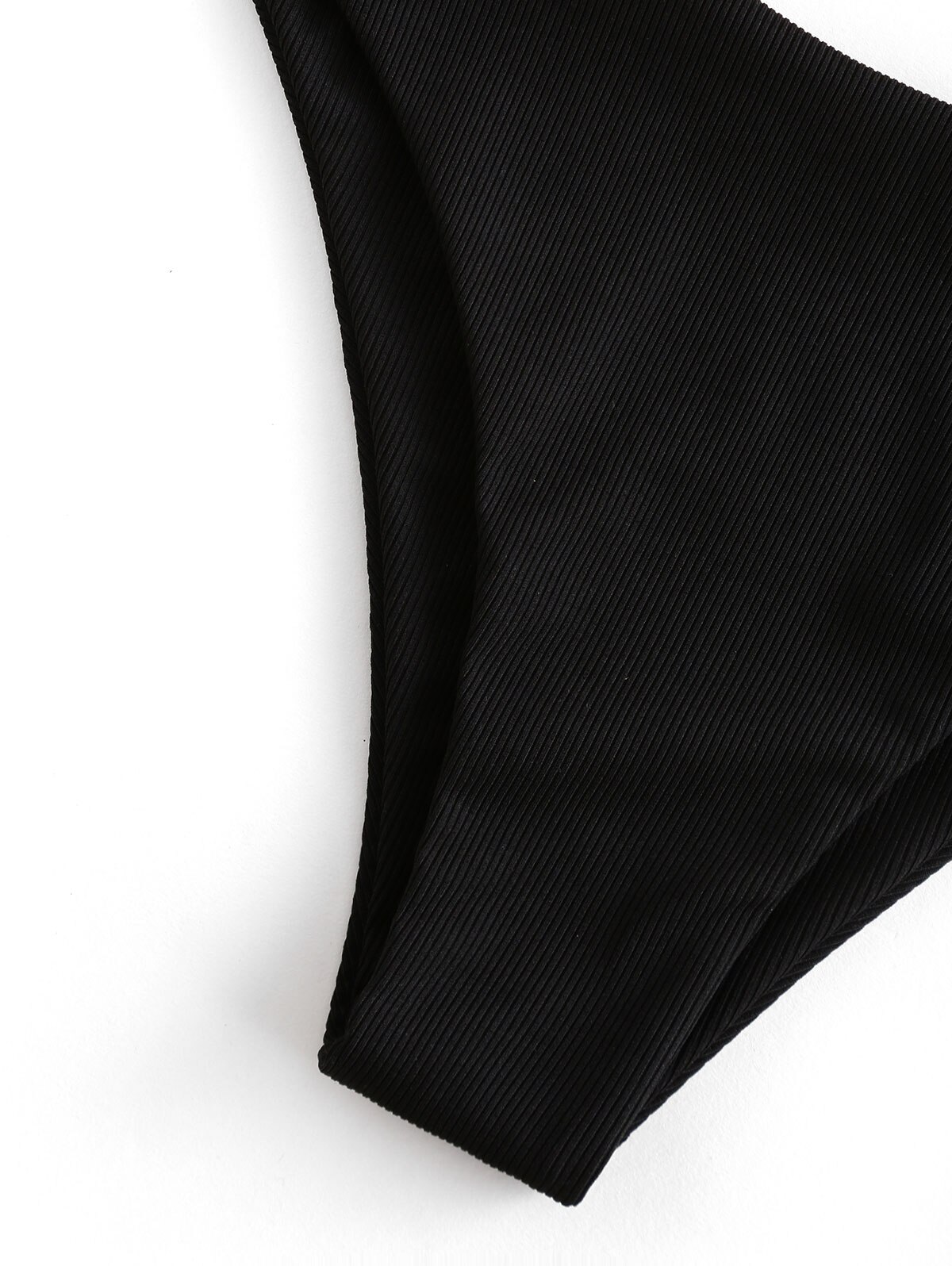 ZAFUL-Bikini con relleno frontal para mujer, traje de baño con cuello redondo sin aros, bañador deportivo acolchado extraíble