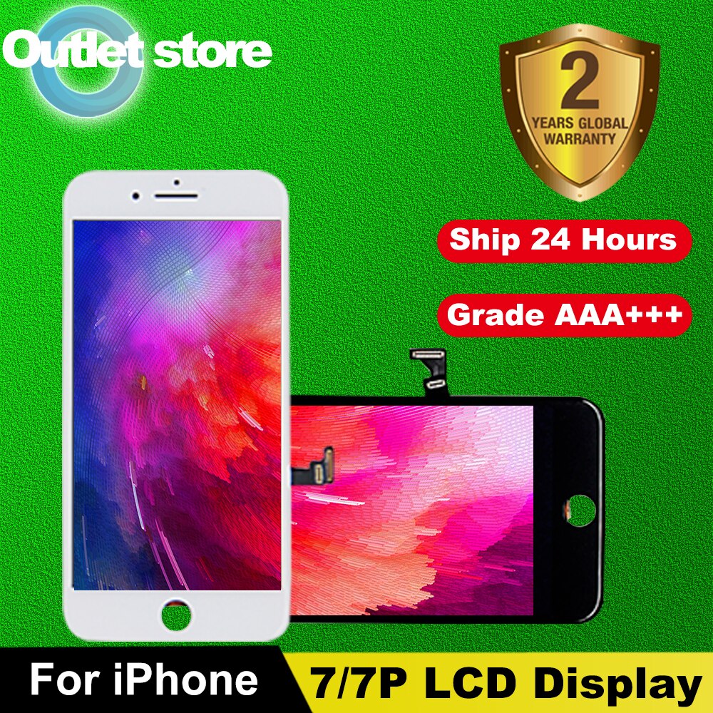 Grade AAA+++ LCD Touch Screen Digitizer Assembly For iPhone 7 Plus With Perfect 3D Touch Screen For iPhone 7 LCD Display