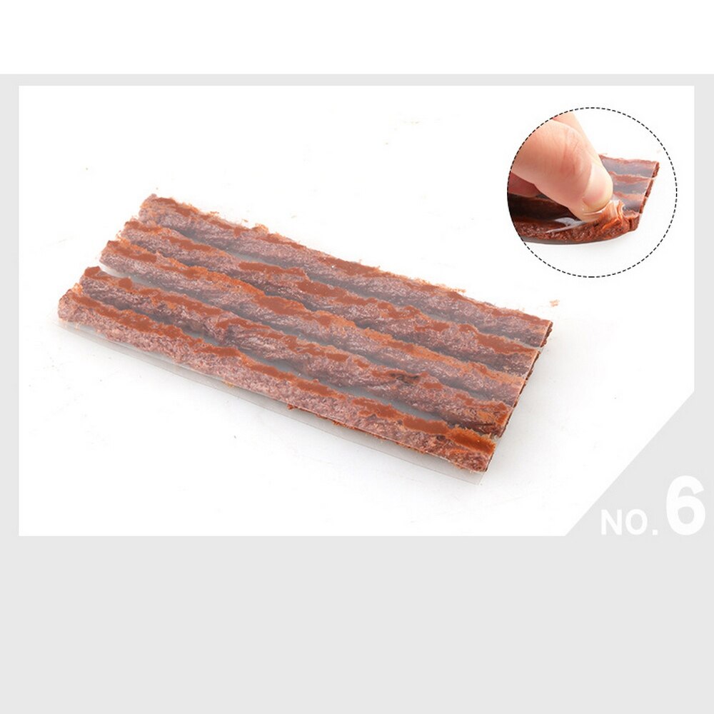 Kit de reparación de neumáticos para coche, furgoneta, motocicleta, herramientas de reparación de neumáticos, emergencia, tapón para pinchazo de neumático sin cámara, 11 Uds.