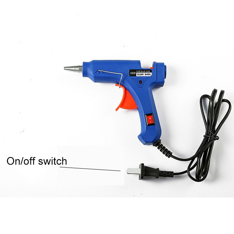 schmelzen Kleber Pistole Industrielle Mini Pistolen Thermo 20W Elektrische Wärme Temperatur Werkzeug schmelzen Kleber Stöcke für Hause DIY Handwerk Werkzeug