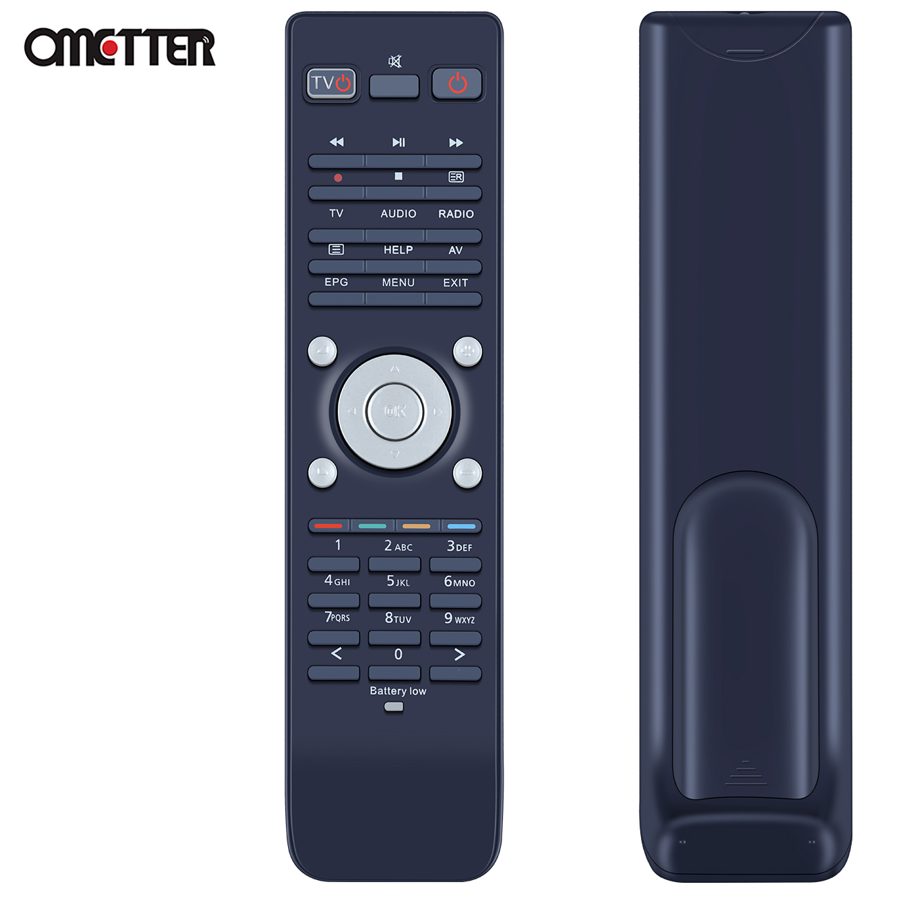 Vu+ kaukosäädin vu duo 2 /  vu+ duo 2 /  vu+ duo / vu + uno 4k /  solo 2 stb ultimo 4k zero tv-boksi tv yleistoiminnolla