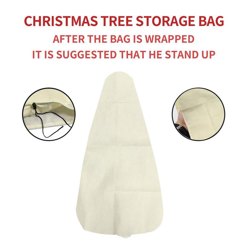 Christmas Tree Disassembly Storage and Disposal Bag Recyclable Bag Storage Christmas Tree Plastic Bag E4Q5