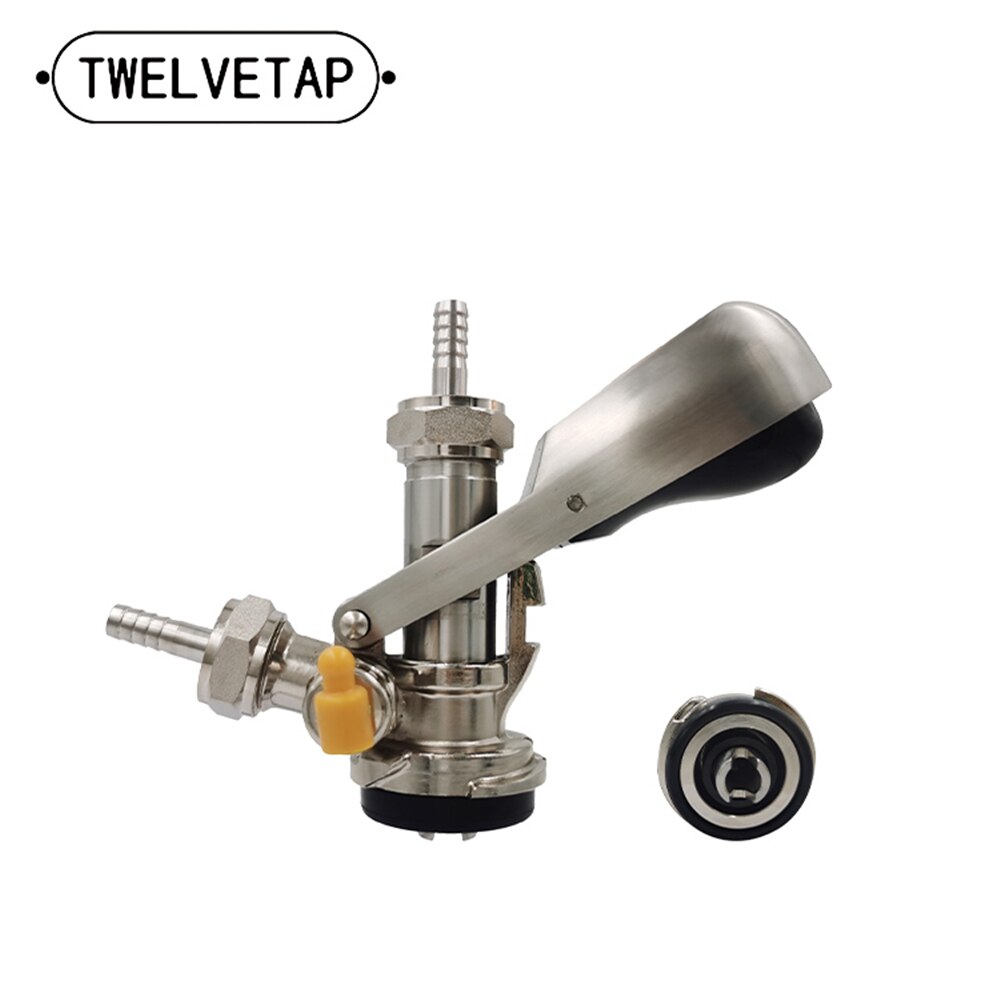 Twelvetap Rvs Handvat S Type Tapkop Dispenser-Bier Tap S-Systeem Craft Biervat Accessoire FD-ST