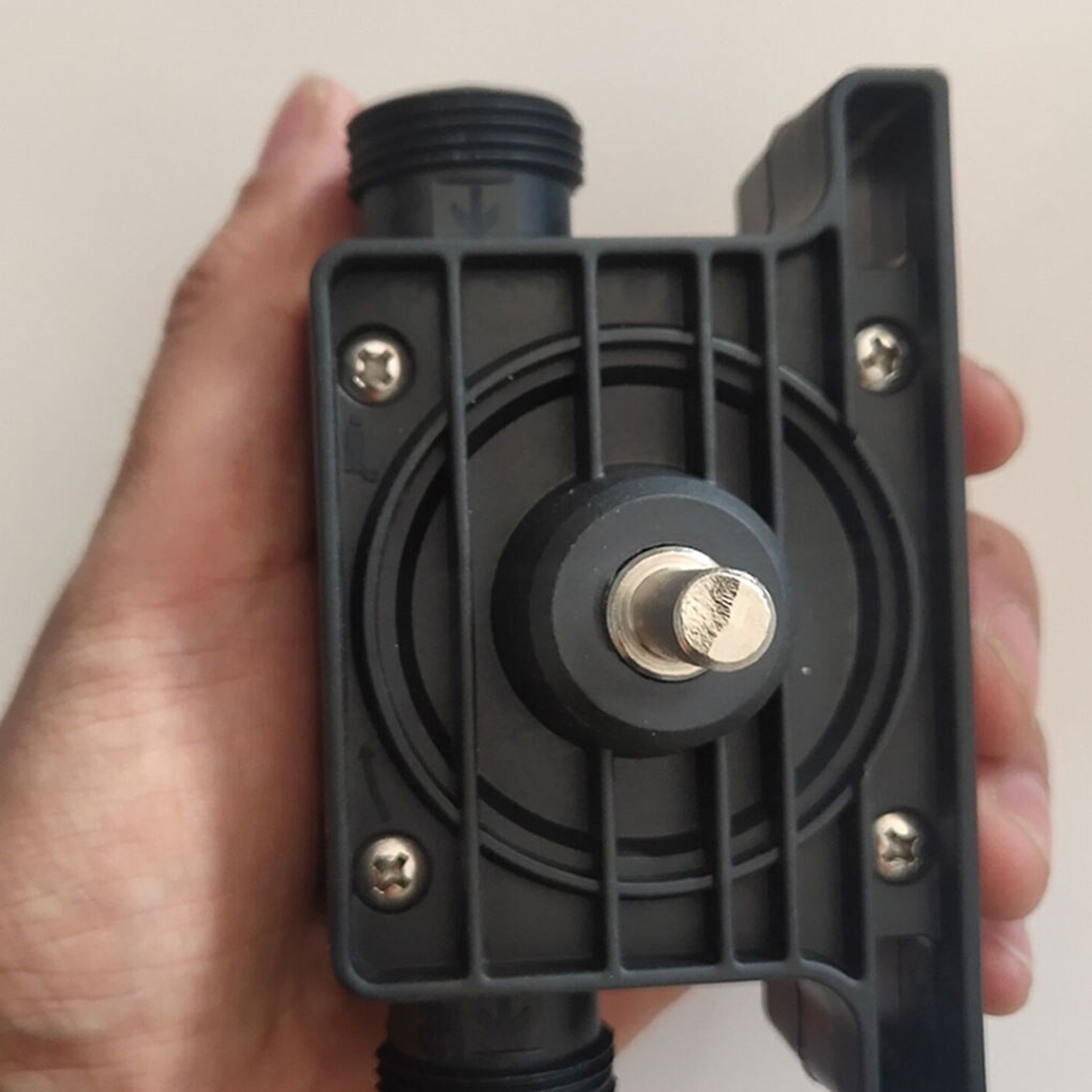 Selvansugende big flow transfer mini pumper elektrisk borepumpe hånd olie væske vand bærbart værktøj