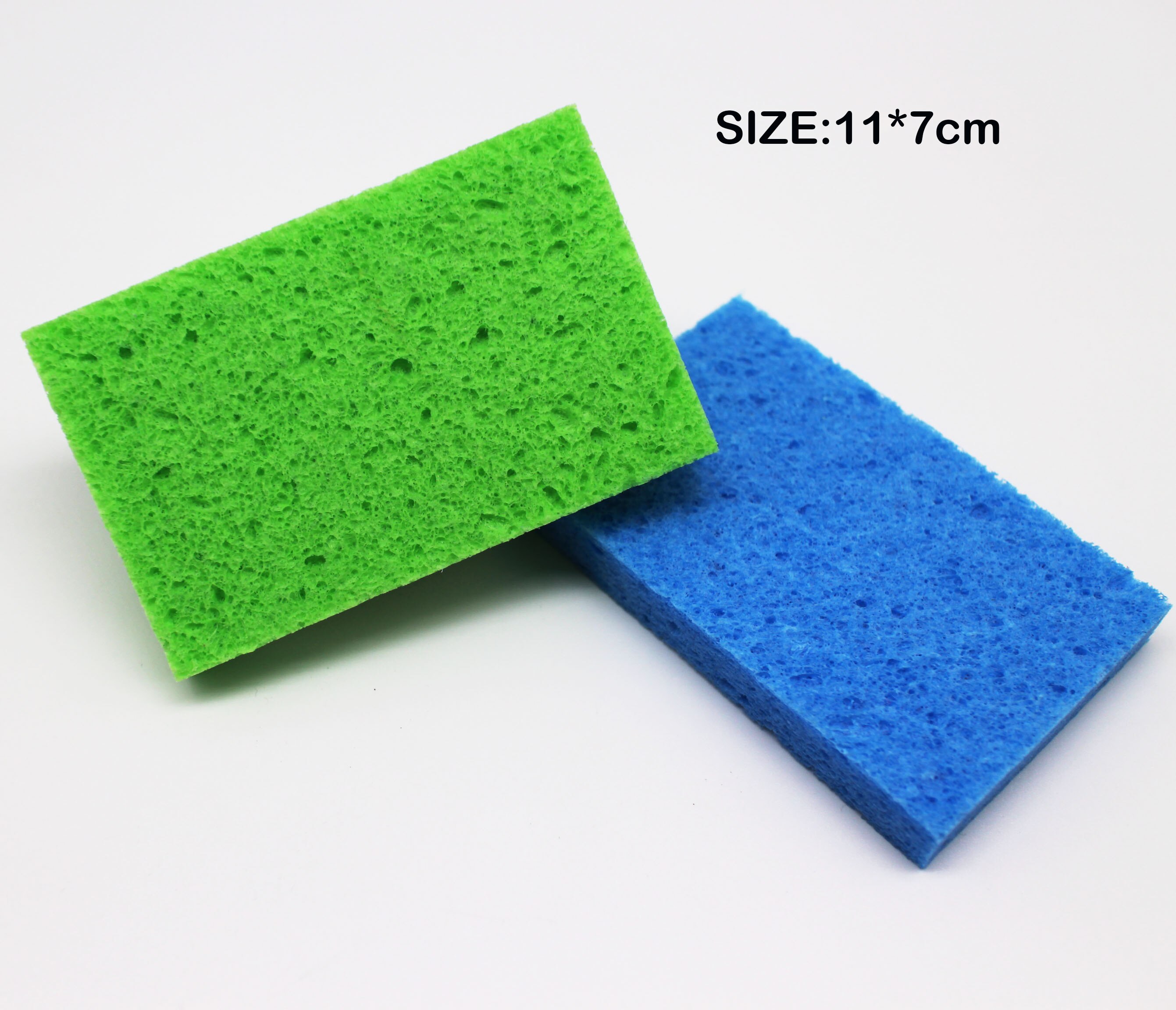 2pcs Super Absorbent Multi-function Home Kitchen Dish washing Cleaning Cellulose Sponge Clean Towel kichen tools gadgets cosina