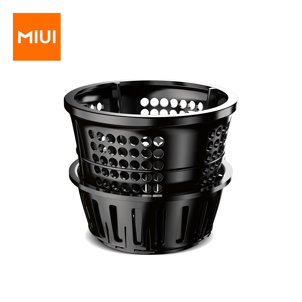 Miui Slow Juicer Accessoires (Hoofdunit/Zeef/Ijs Zeef/Vijzel/Feeder Cup/Rubber stop) thuis Elektrische: filterfree