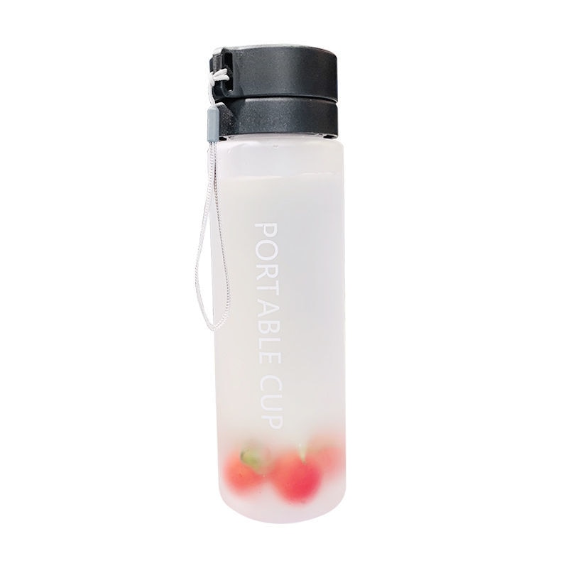 Waterfles grote capaciteit buitensport waterbeker plastic mannen en vrouwen eenvoudige waterfles 600/800ml waterflessen