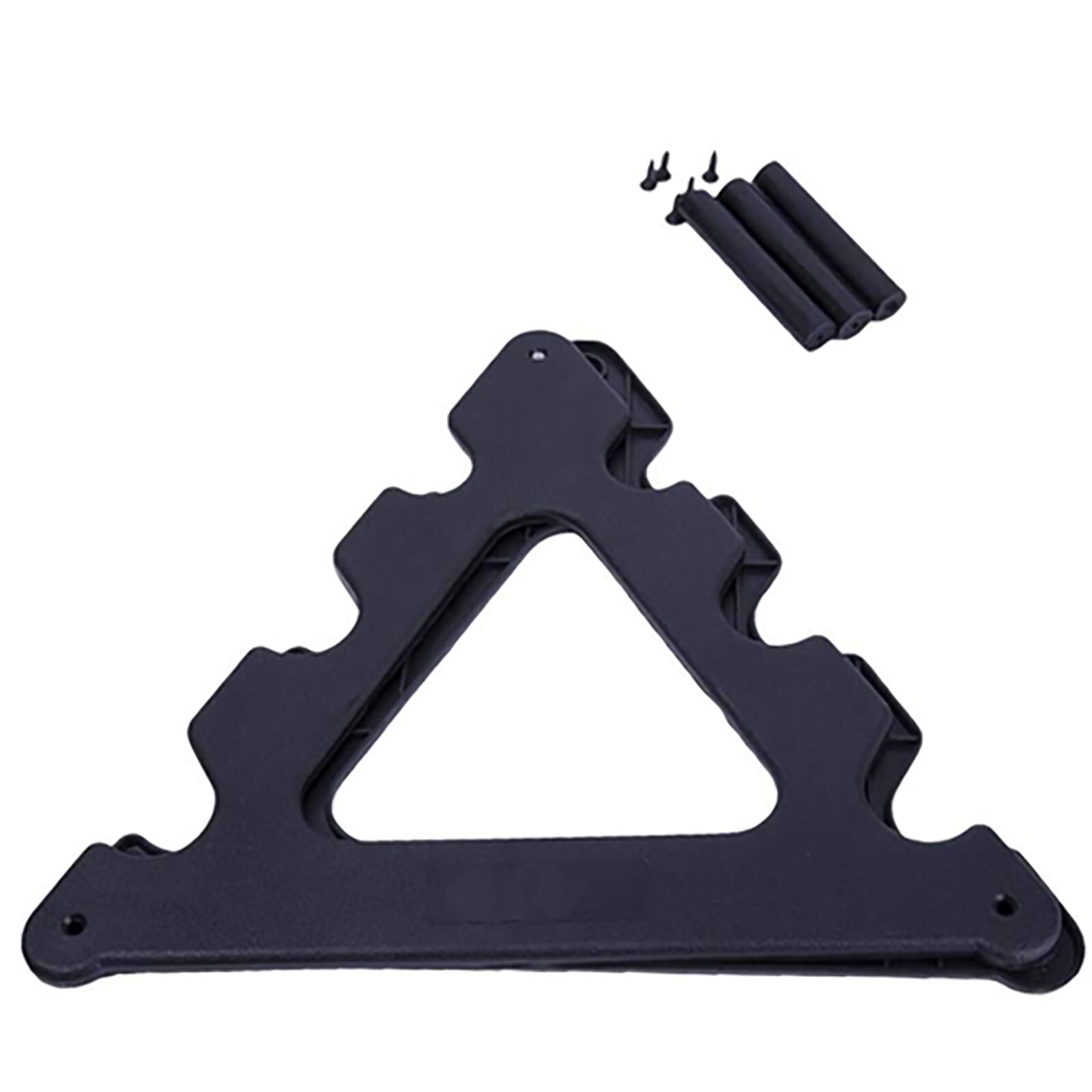 Dumbbell Bracket Triangle Small Leaves Big Leaves Dumbbell Bracket 3-Tier Weight Lifting Rack Fitness Gym Equipment Accessories