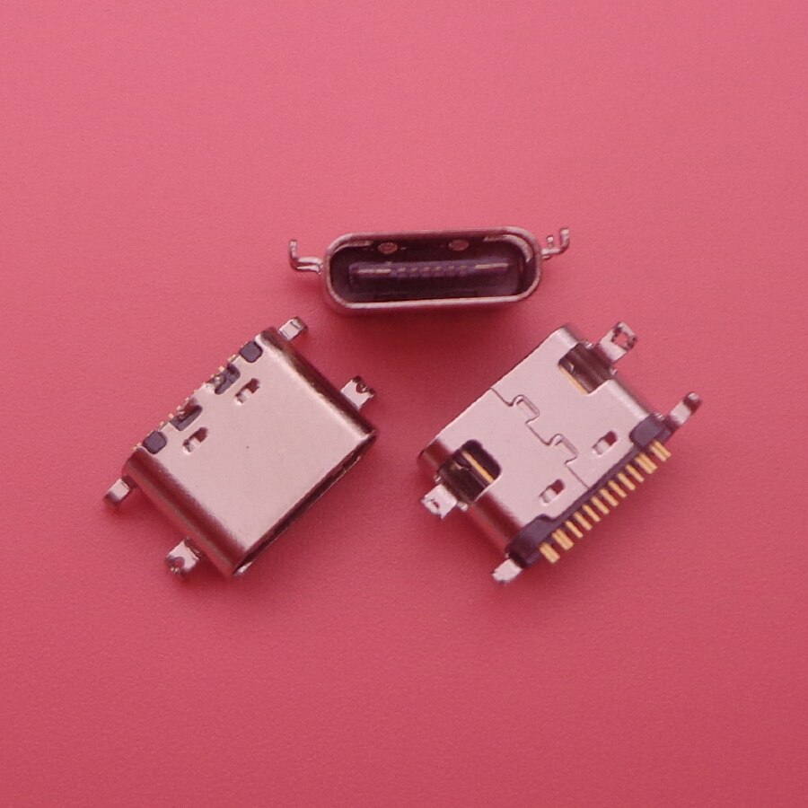 Connecteur de charge pour Lenovo Tab M10 tb-x605l 12 broches Type C, Micro USB C 3.1 femelle, port d&#39;alimentation (coupé), 2 pièces: A