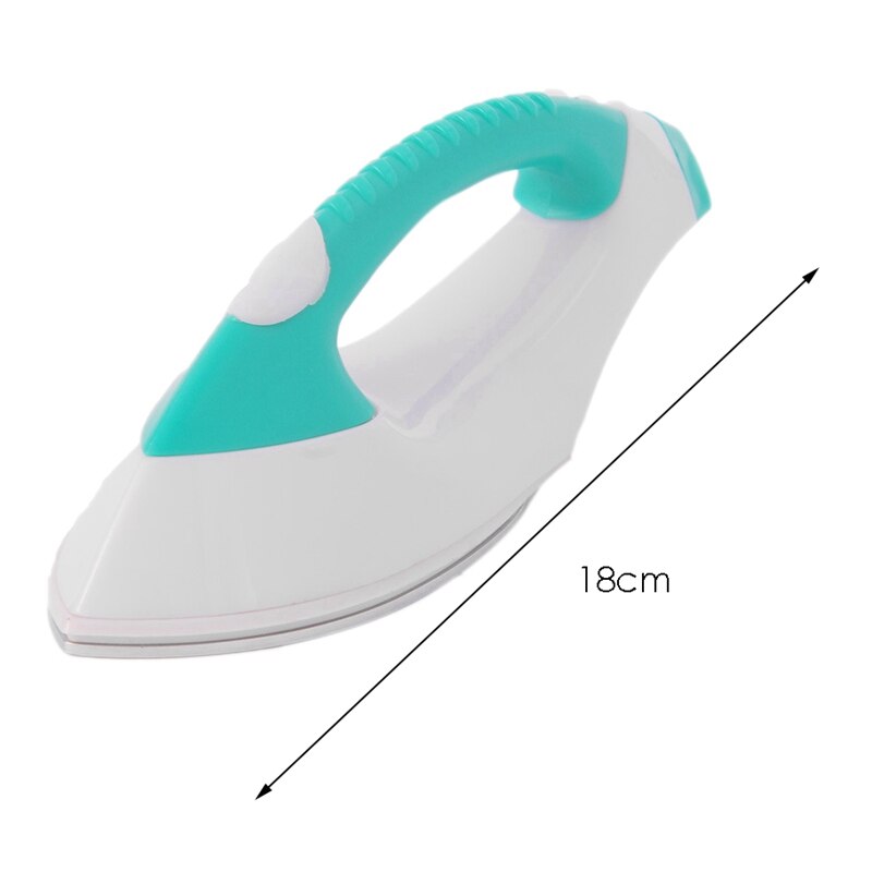 Mini Electric Iron Handheld Ironing,Small Portable Travel Sewing Supplies Nonstick Soleplate Lightweight Heat Up