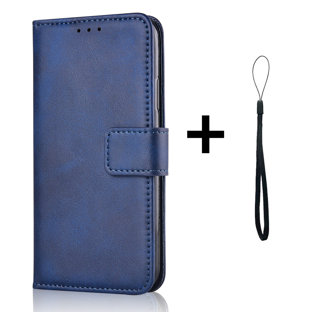 Flip Wallet Case Voor Bq 6630L Magic L Lederen Telefoon Case Voor BQ6630L Magic L Cover Boek Case Voor Bq 6630L Shell: niu-Blue