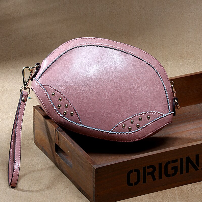 Shell Package Mini- Portable Mobile Phone Package Concise Diagonal Single Shoulder Package Tide