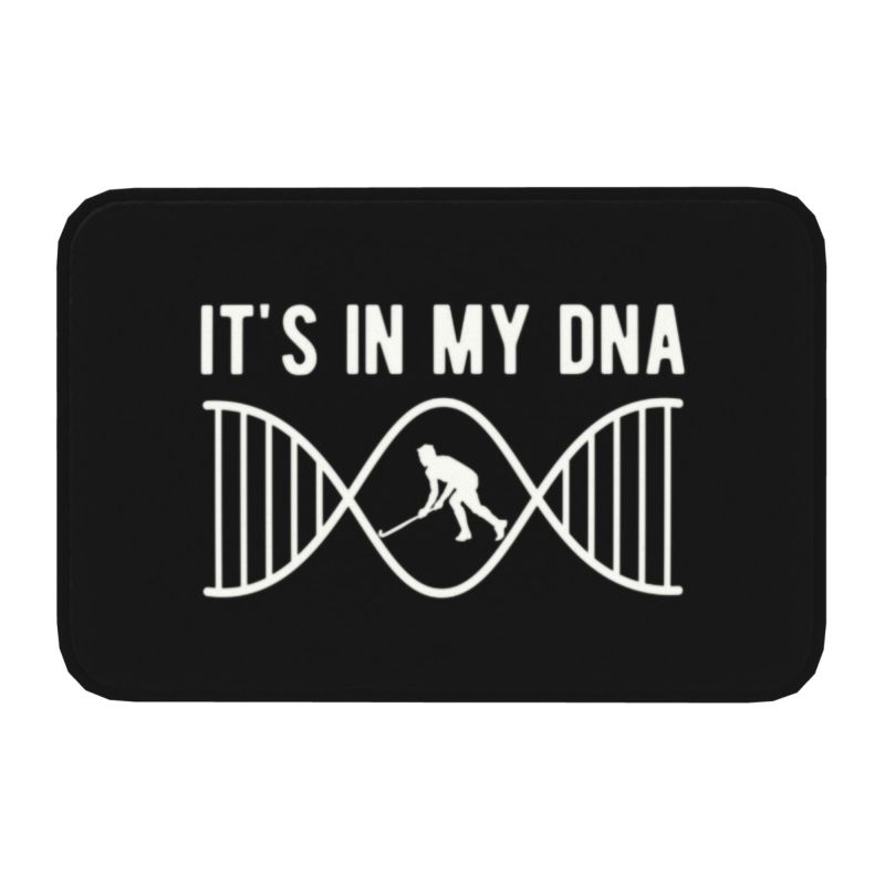 Individuell gestaltete eishockey-herzschlag-fußmatt, rutschfest, für eingangsbereich, küche, Schlecht, wohnzimmer, spielerzimmer, wohnzimmer, fußmatt: Armeegrün