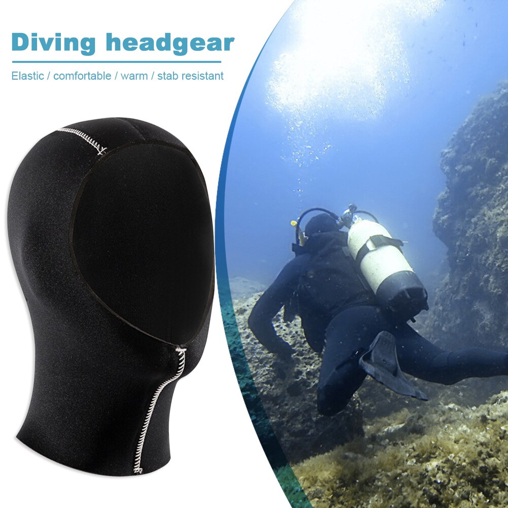 Diving Hood Swim Warm Protect Hair Ear Scuba Diving Cap Shoulder Snorkeling Hat Wetsuit Spear Fishing Swimming Equipment