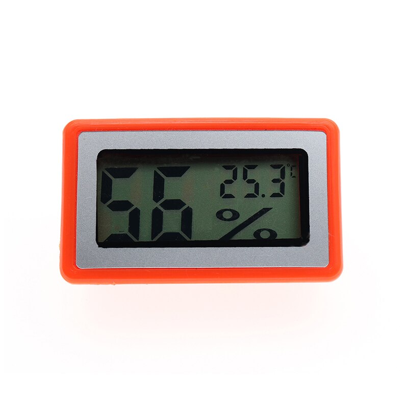 Digital Thermometer Hygrometer Temperature Humidity Monitor Gauge: Gold