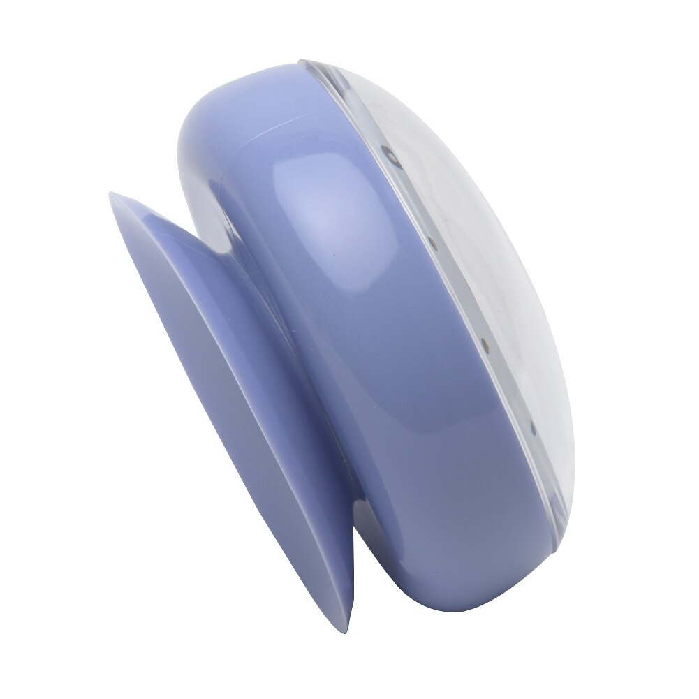 Wall Clock Waterproof Easy To Use Bathroom Suction Cup PVC Solid Home Decor Lightweight Easy Install Mirror Durable Kitchen