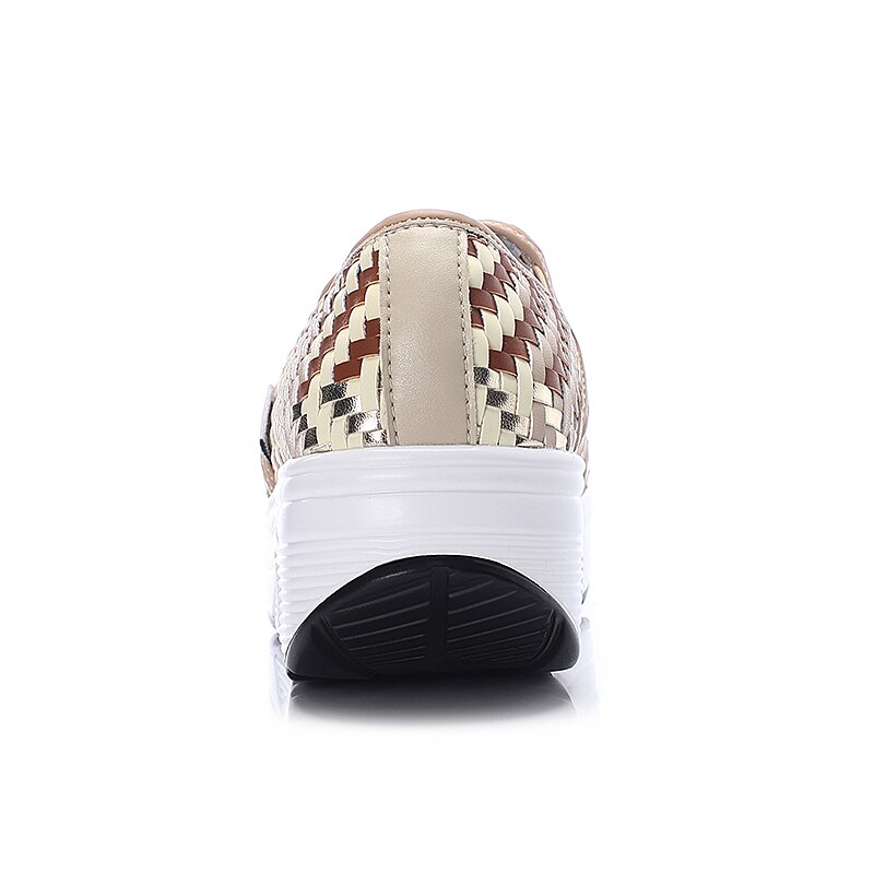 New Plus Size Shoes - Platform Casual Breathable Hollow Out Shoes