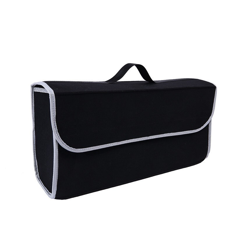 Car Back Seat Storage Box Trunk Bag Vehicle Automotive Tool Multi-use Tools Organizer For Trunk Carpet Folding Emergency Box