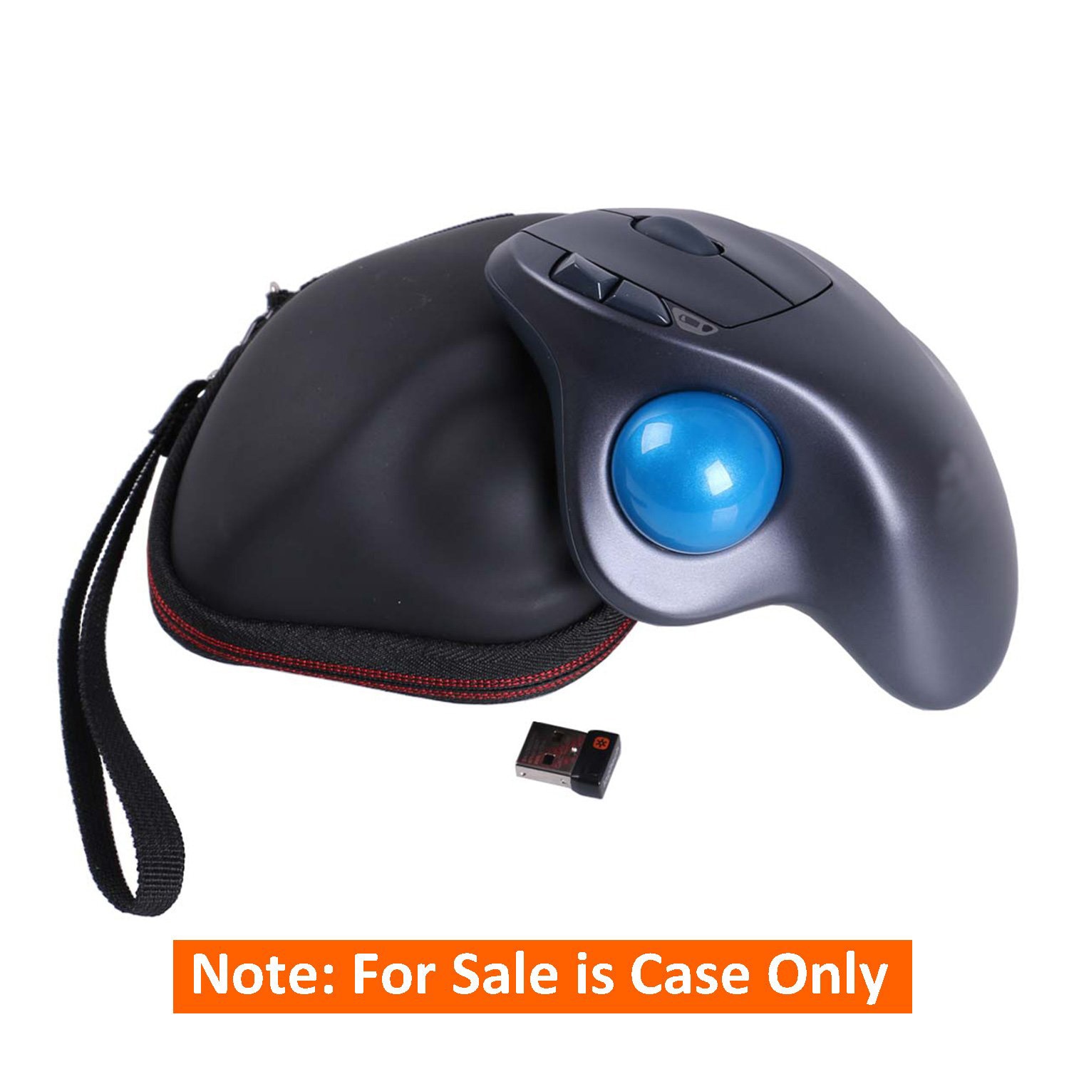 Eva Harde Beschermhoes Reizen Carrying Opbergtas Voor Logitech M570 Draadloze Muis Trackball Draadloze