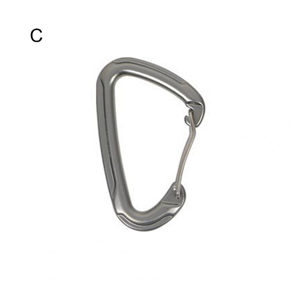 Berufs Klettern Karabiner Sicherheit Schnalle Außen Schutz Ausrügestochen Karabiner Sicherheit Schnalle draussen Schutz Auszustatten: GreyC